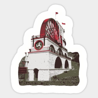 The Laxey Wheel Sticker